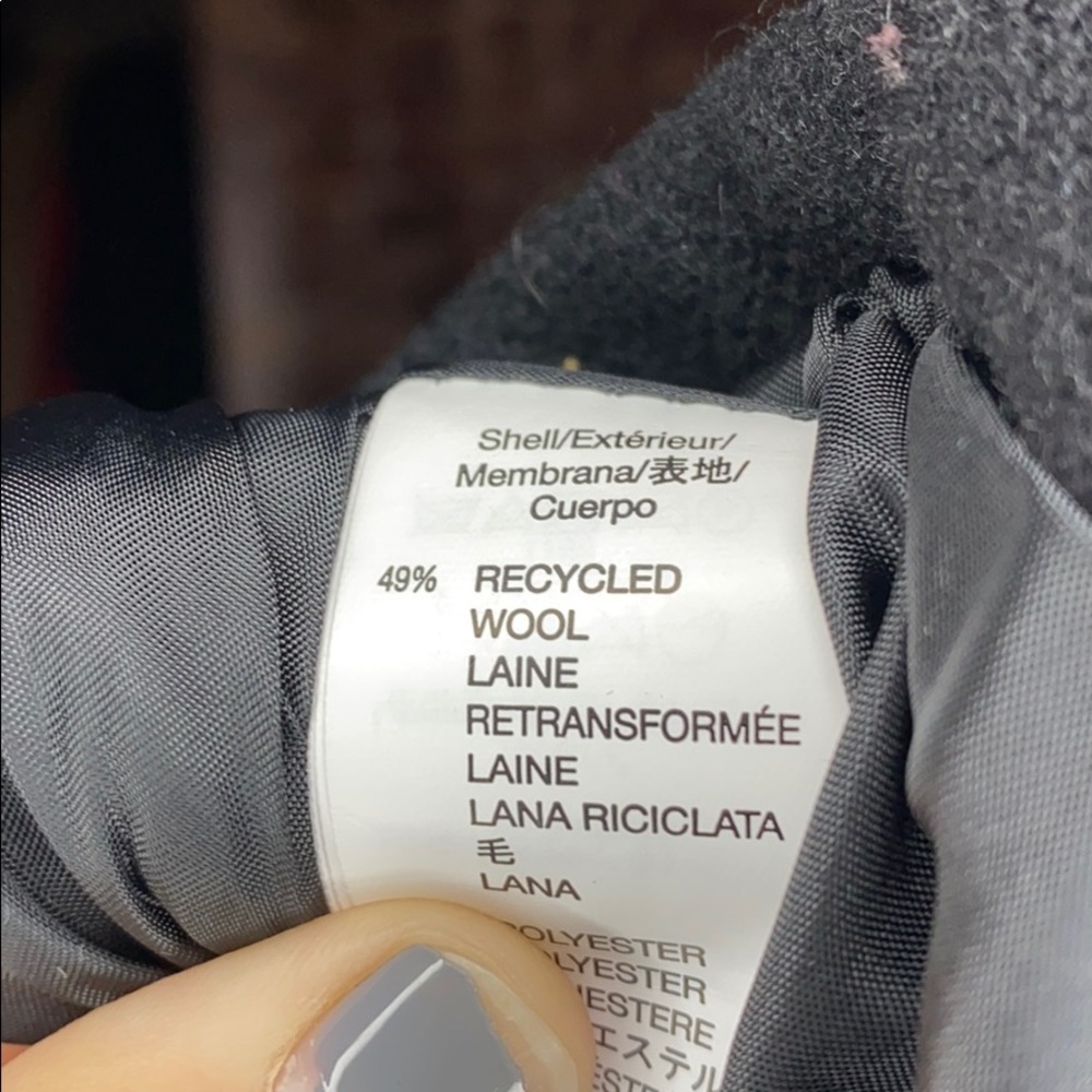 Gap- Black Wool Jacket - image 2